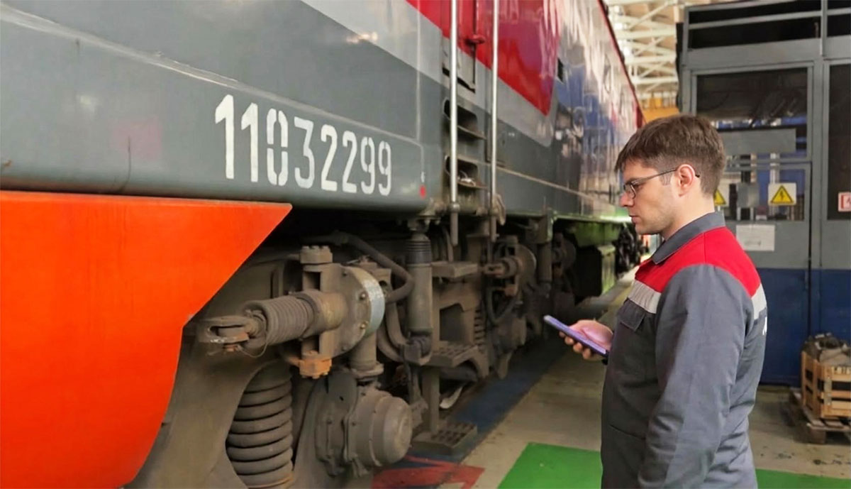 Мобильное приложение «Приемка в ремонт» планируется тиражировать в нескольких сервисных локомотивных депо