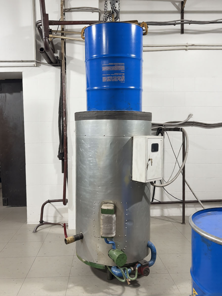 В депо Югра ускорили процесс нагрева смазочных материалов